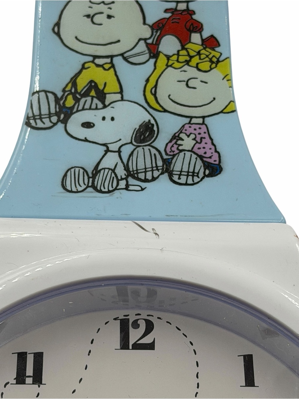 LARGE Peanuts Snoopy & Gang Jumbo Wristwatch Wall Clock, 3 Feet Tall. - Picture 5 of 6